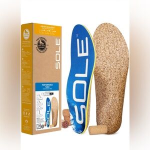 SOLE Performance Thick Plantar Fasciitis Insoles Arch Support Inserts for Feet